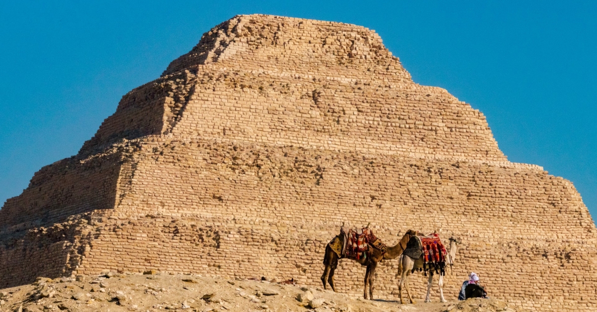 The great pyramid of Djoser